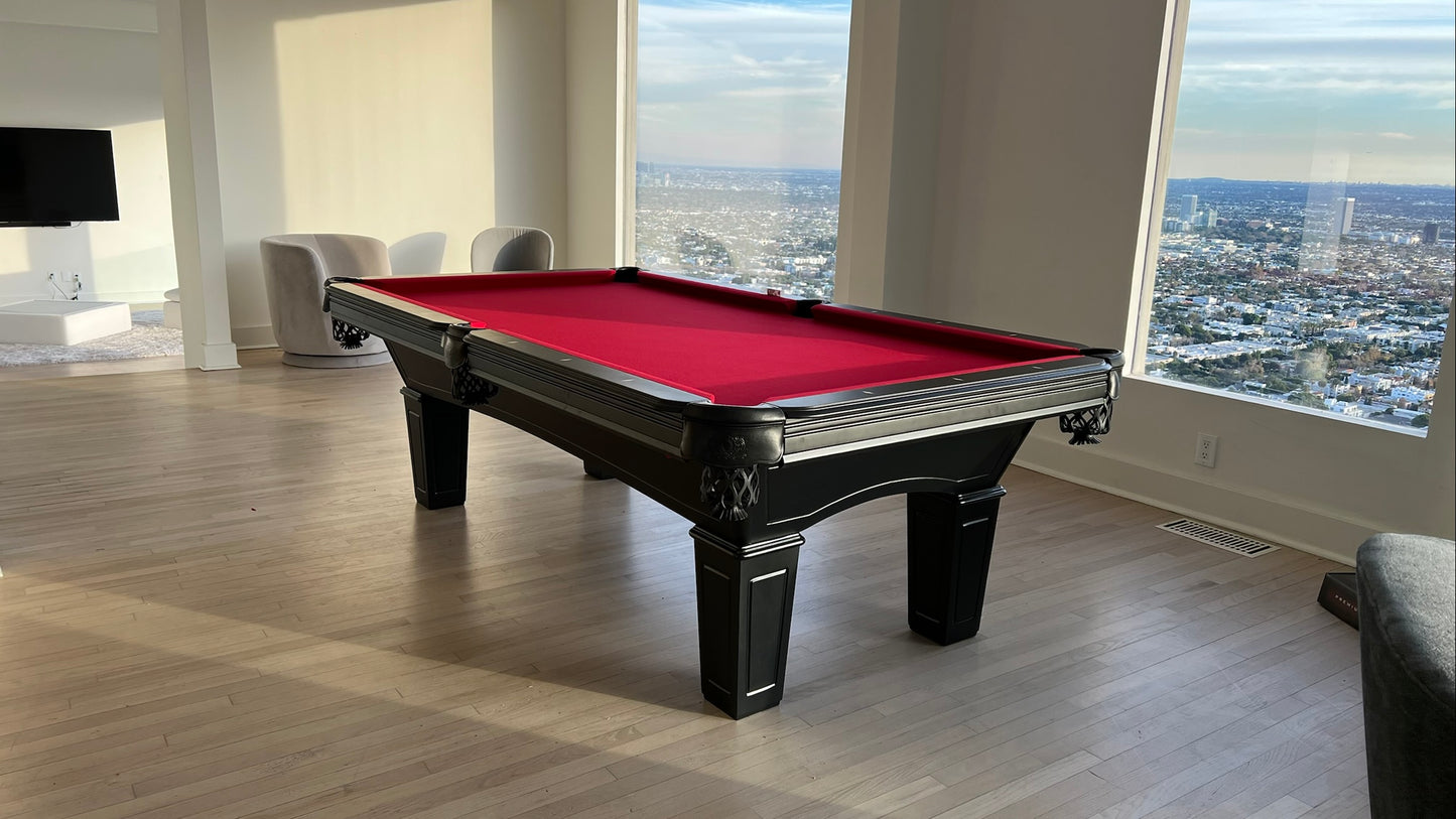 Eclipse Pool Table Black