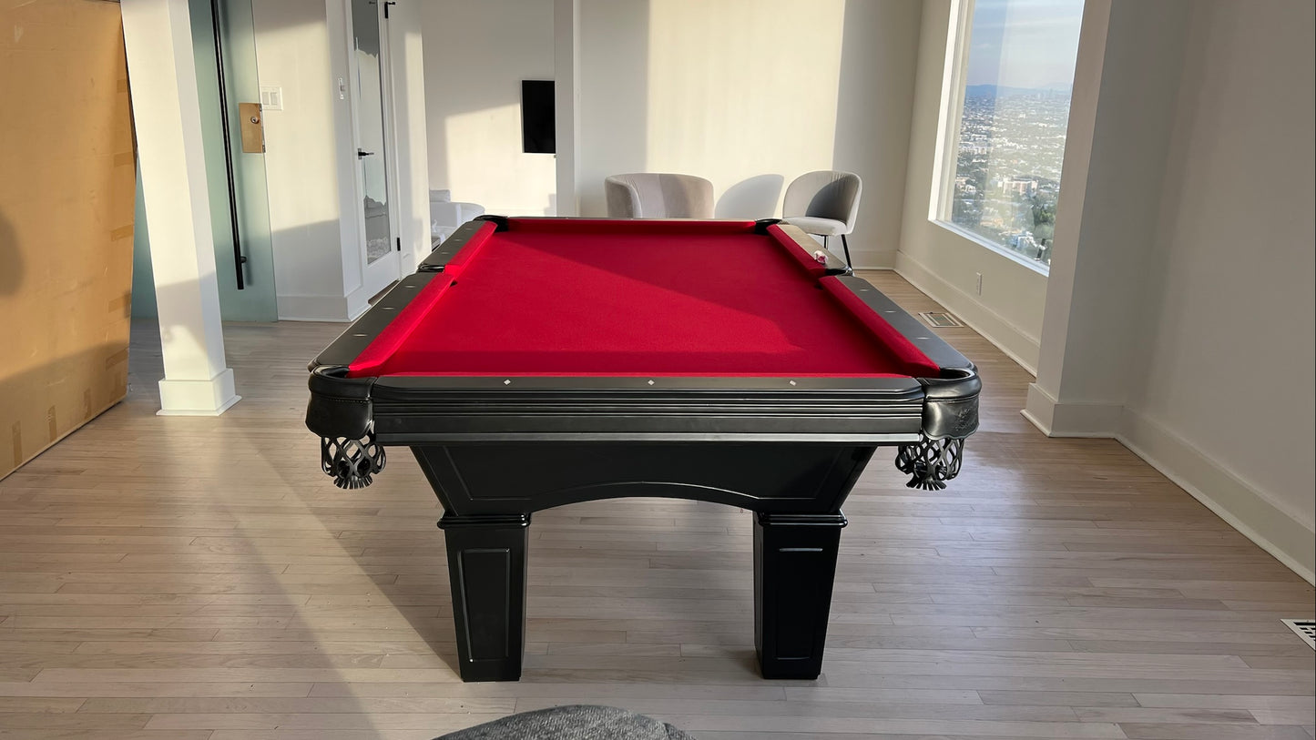 Eclipse Pool Table Black