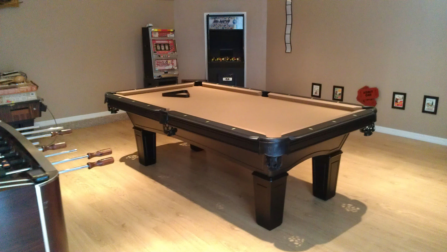 Eclipse Pool Table Black