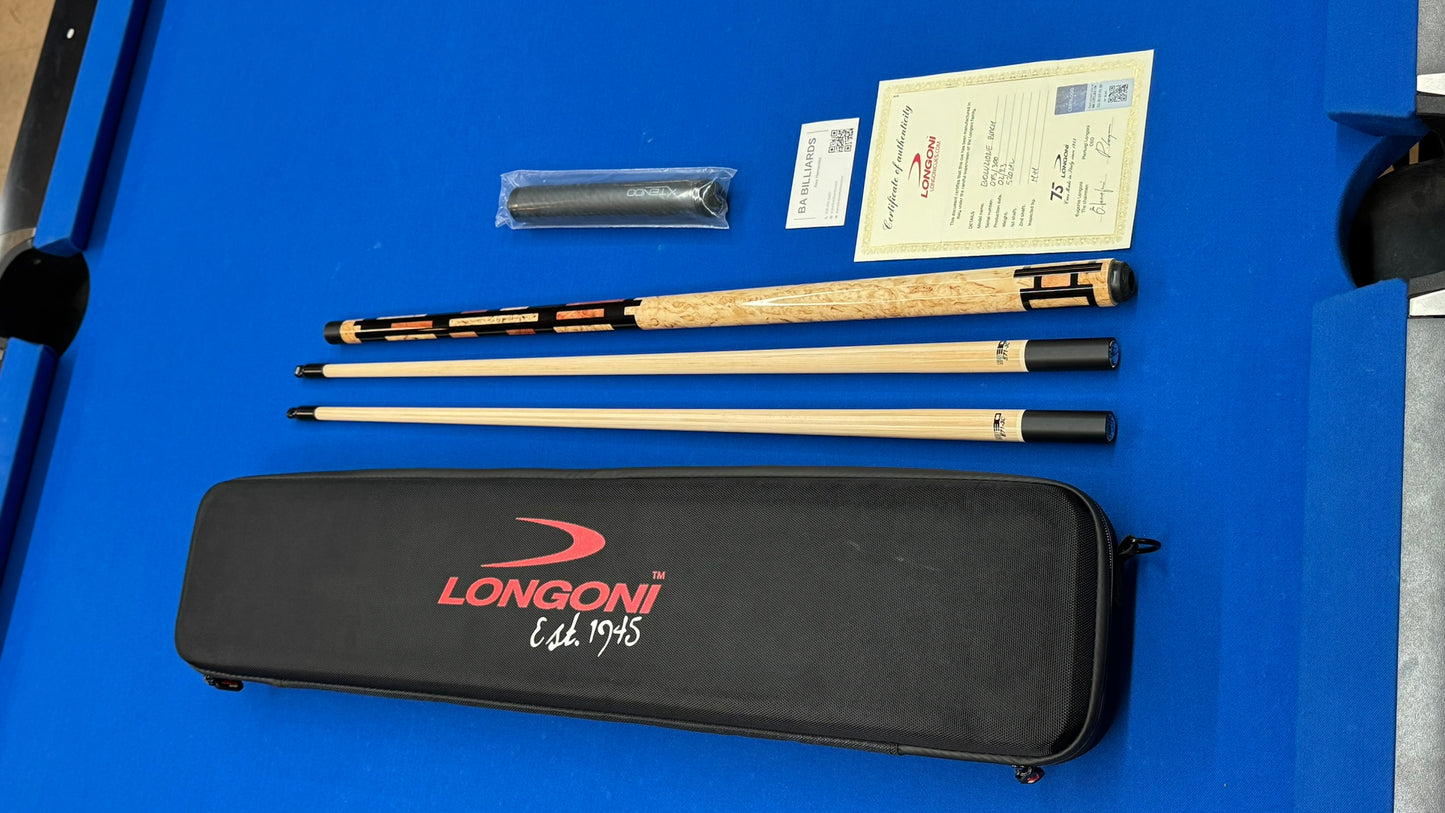 Evoluzione Birch Carom Cue Longoni