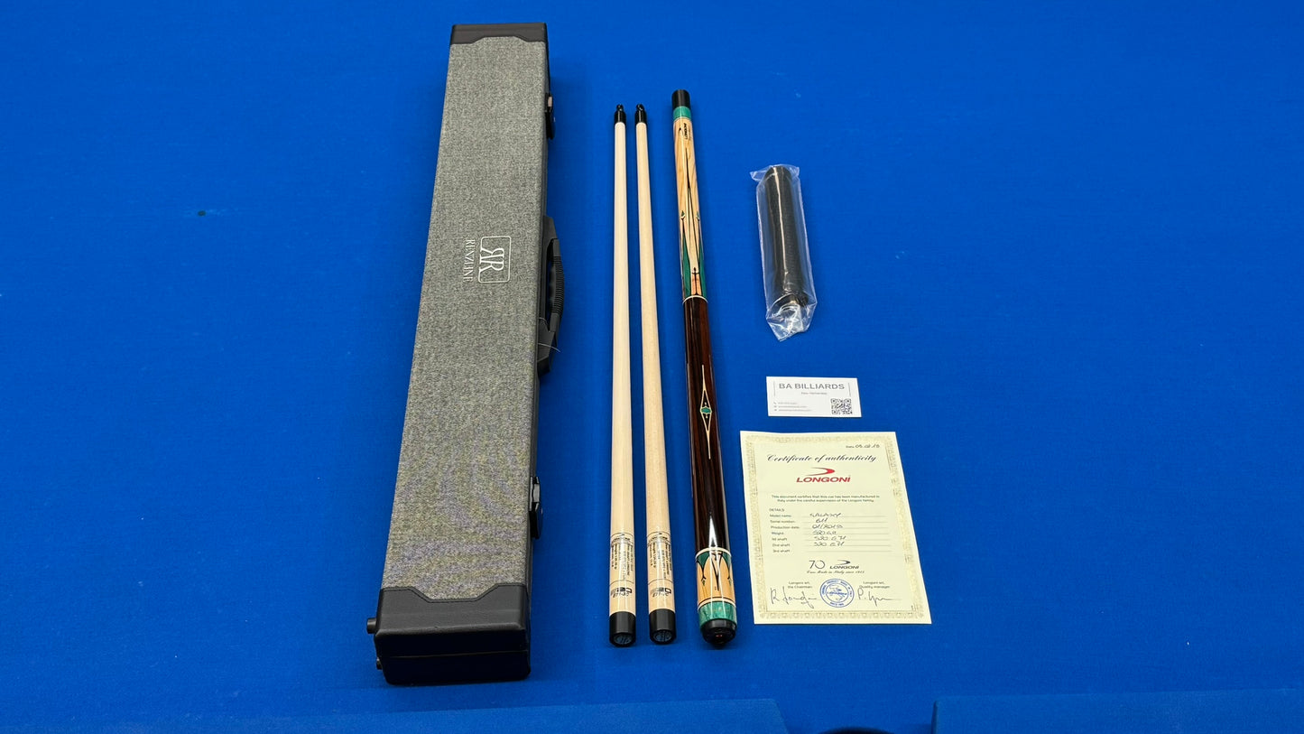 Galaxy Ebony Carom Cue Longoni