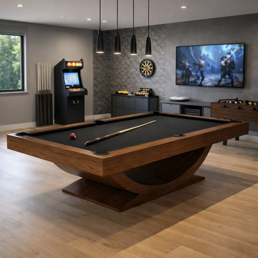 Halo Pool Table Square Rails