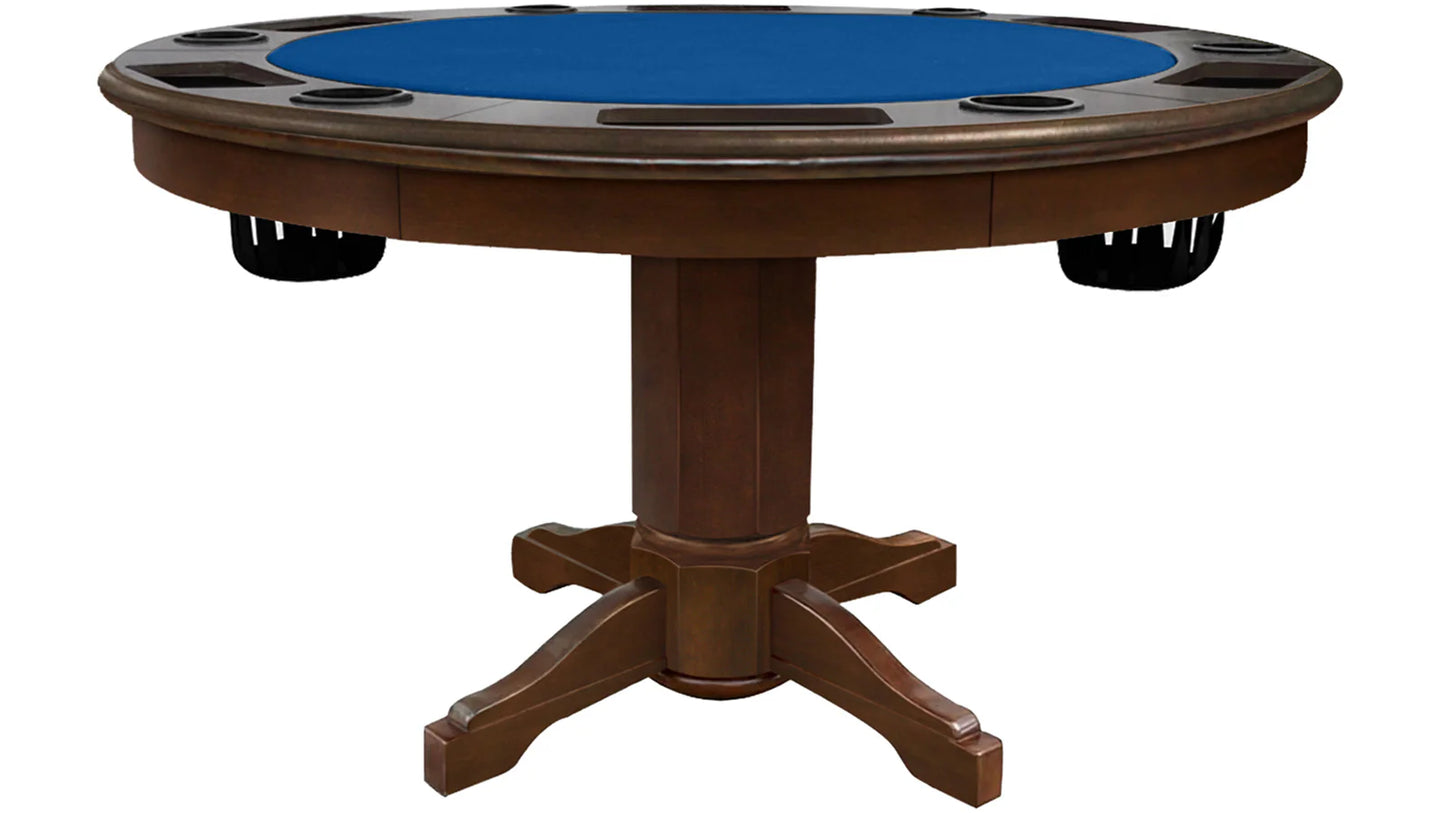 Heritage Poker 3 in 1 Game Table With Bumper Pool