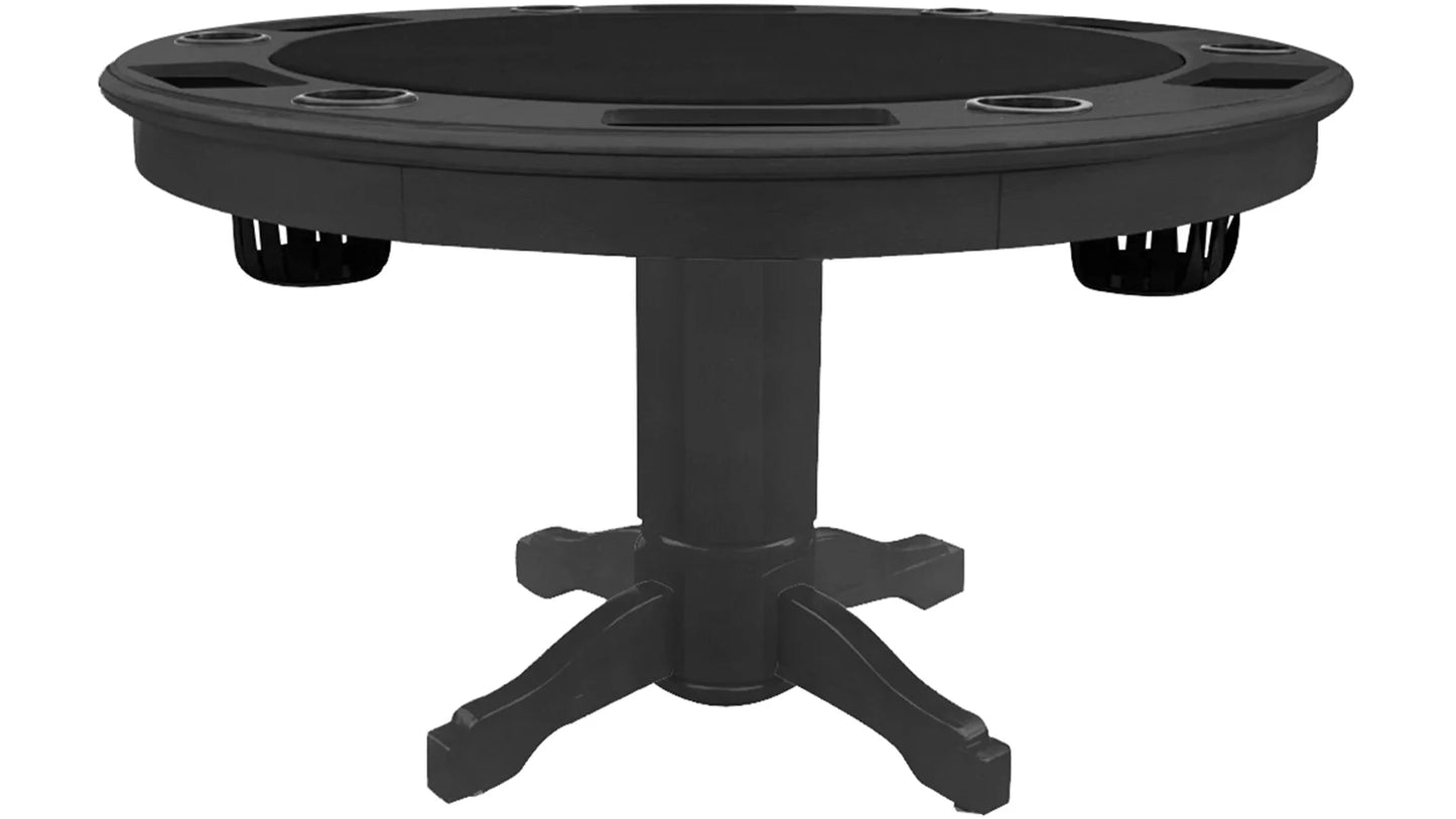 Heritage Poker 3 in 1 Game Table With Bumper Pool