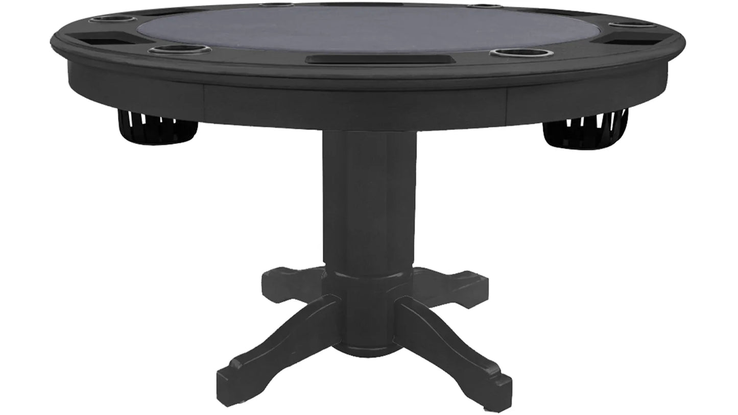 Heritage Poker 3 in 1 Game Table With Bumper Pool