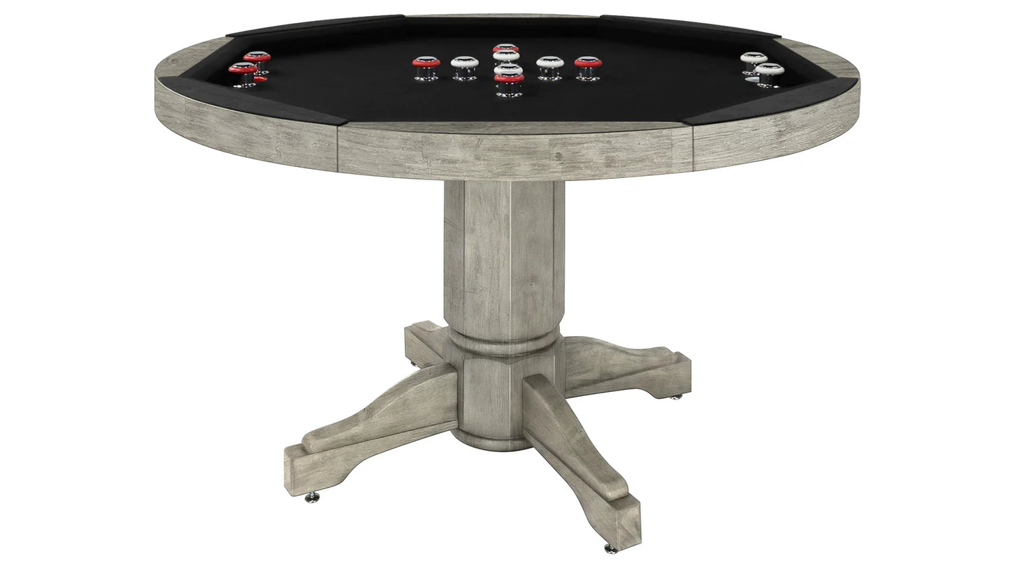 Heritage Poker 3 in 1 Game Table With Bumper Pool