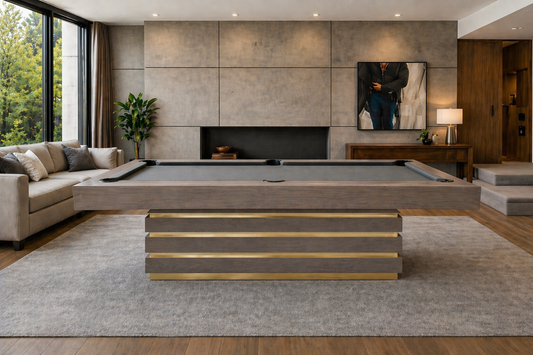 Hermosa Pool Table Beige Oak