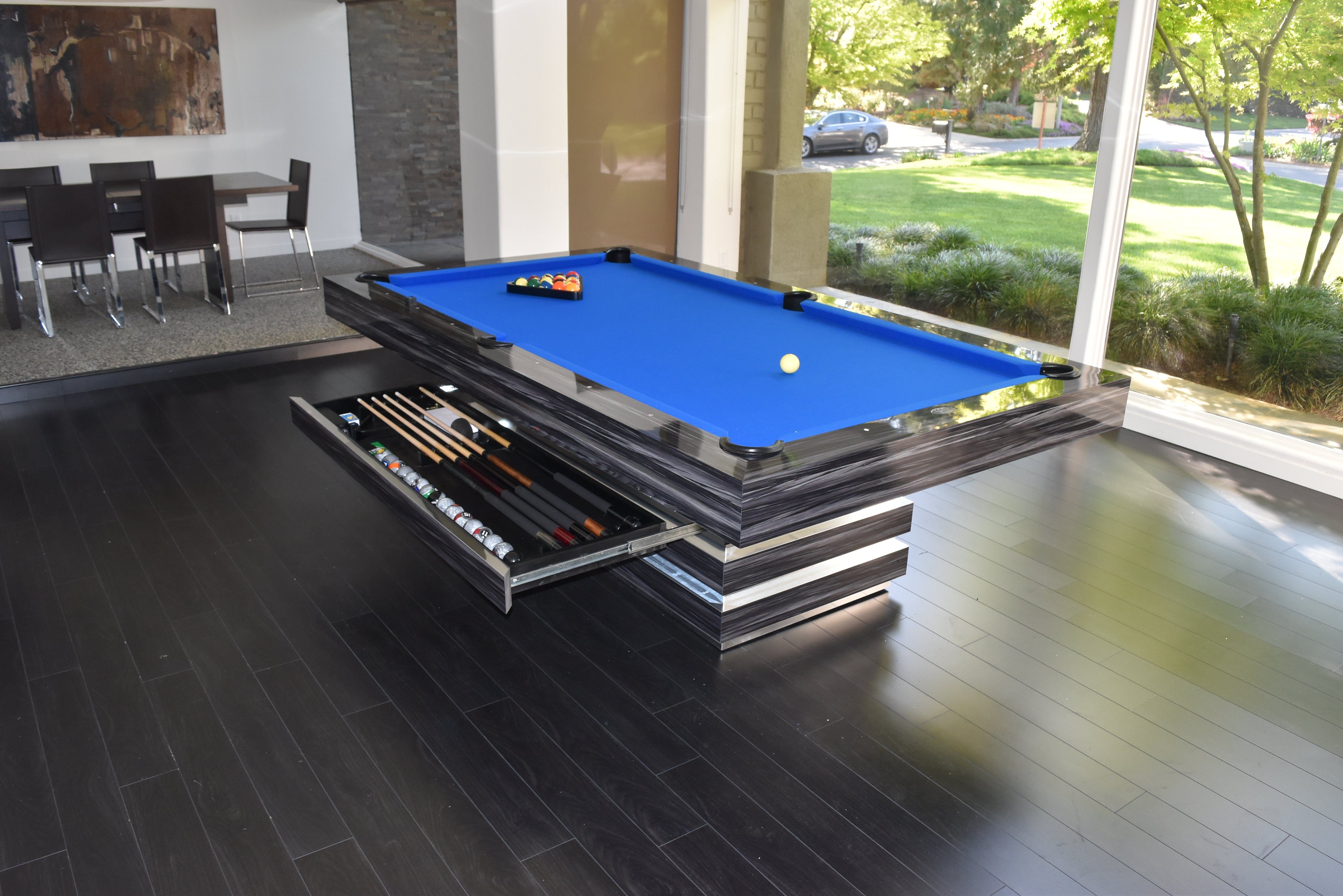Modern Pool Tables - B A Billiards Custom Modern Tables USA Made