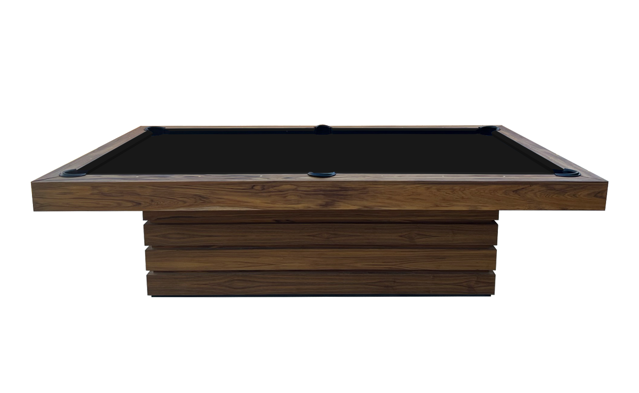 Hermosa Pool Table Teak Wood