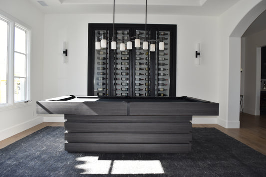 Hermosa Pool Table Aspen Grey Oak