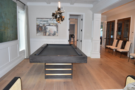 Hermosa Pool Table Designer Grey Oak