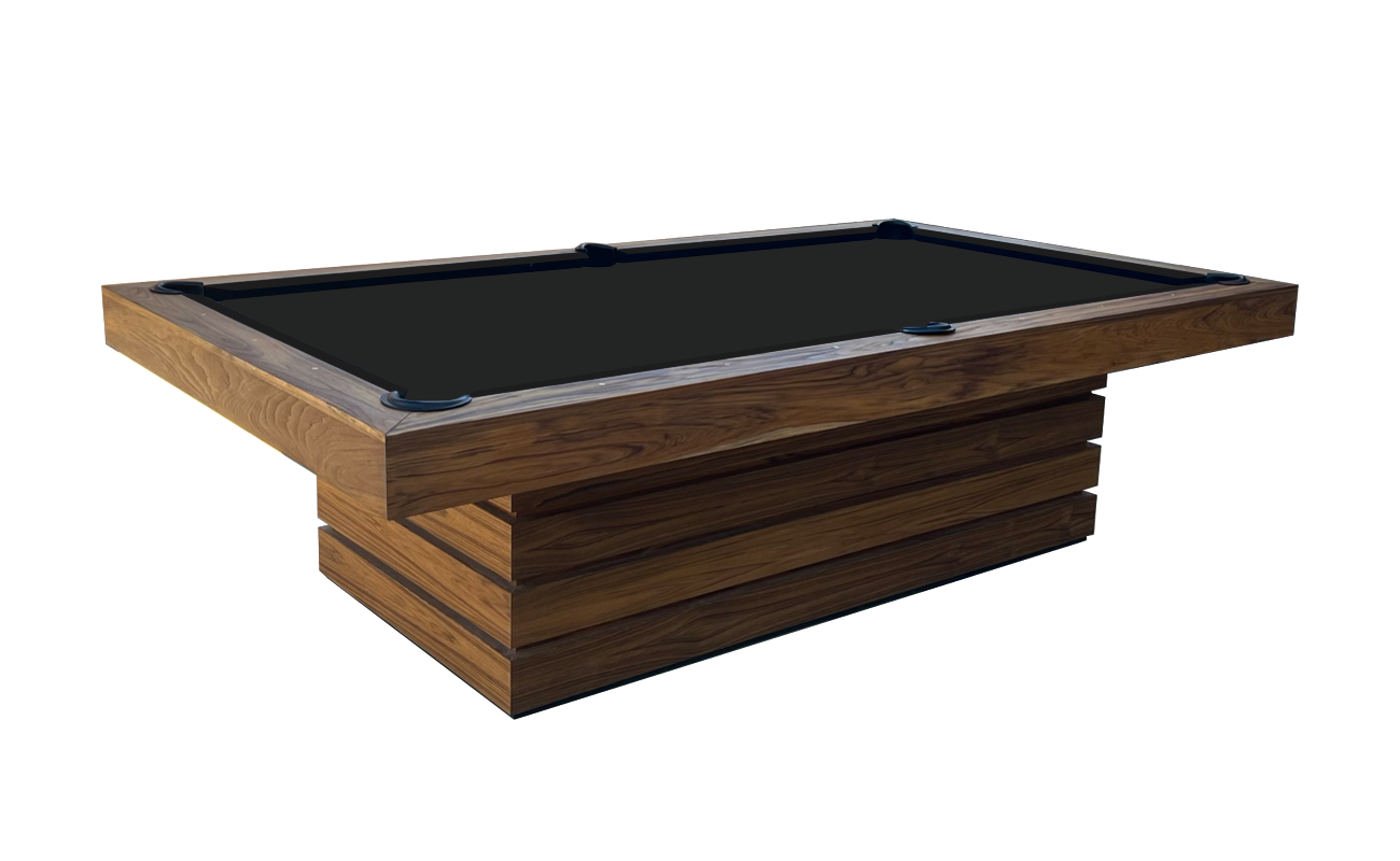 Hermosa Pool Table Teak Wood