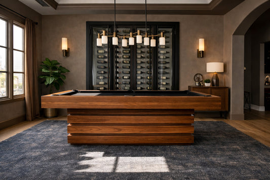 Hermosa Pool Table Walnut