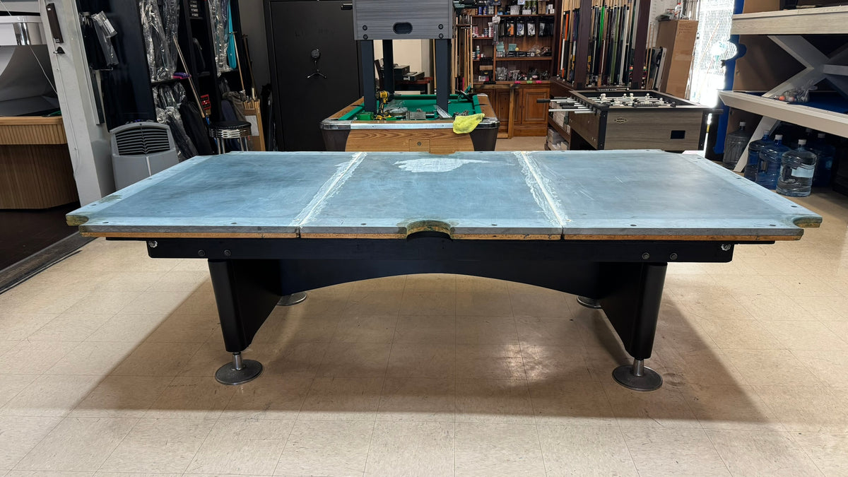 Preowned Crown 9'ft Pool Table Black