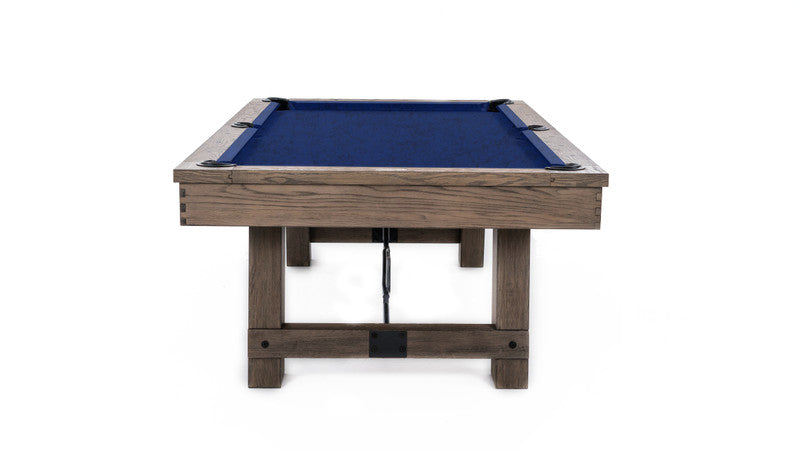 Isaac Pool Table Silvered Ash