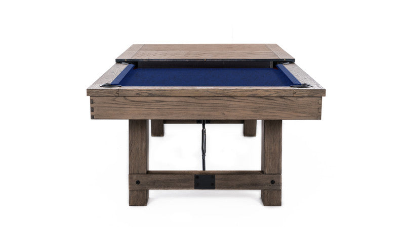 Isaac Pool Table Silvered Ash