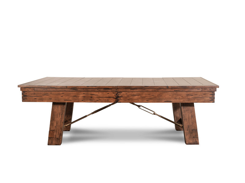 Isaac Pool Table Brulee Brown