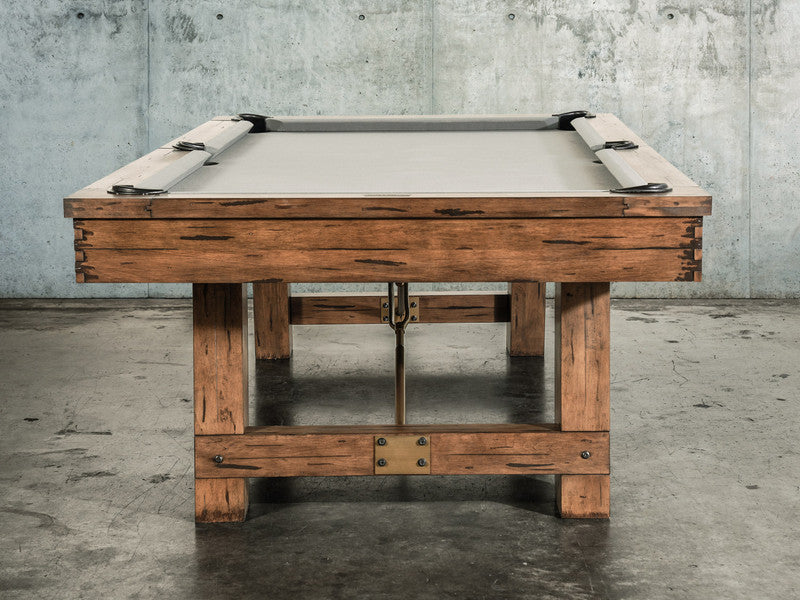 Isaac Pool Table Brulee Brown