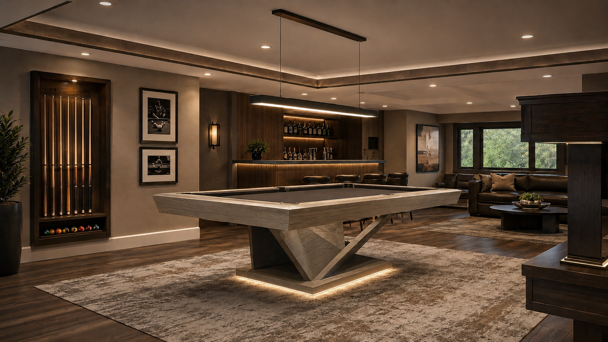 Ixion Rustic Pool Table