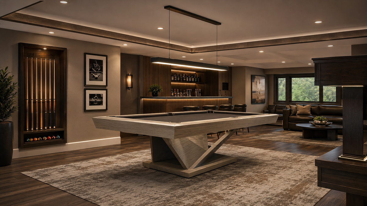 Ixion Rustic Pool Table