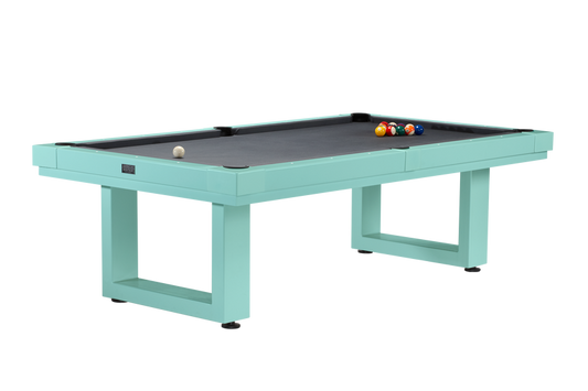 Lanai Out Door Pool Table Seafoam Teal