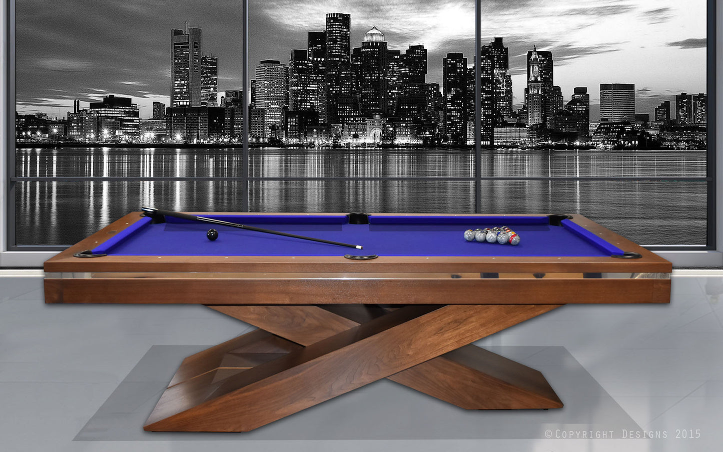 Ultra Pool Table - Modern Pool Table - B A Billiards