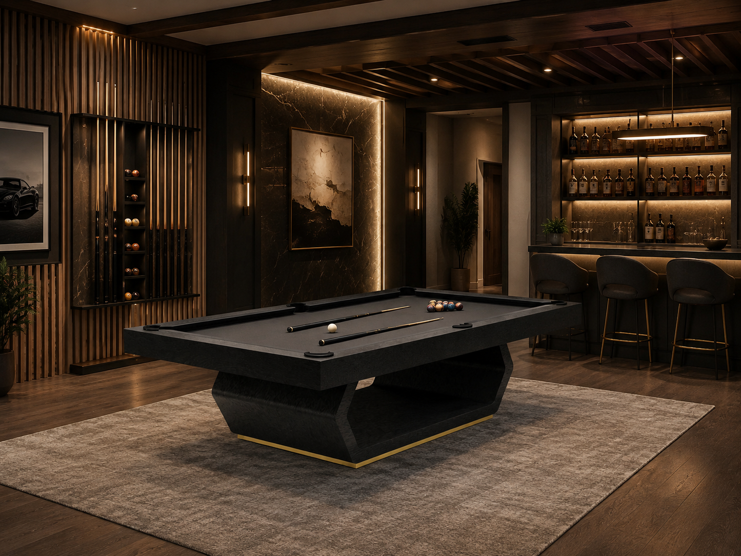 Obesession Modern Pool Table
