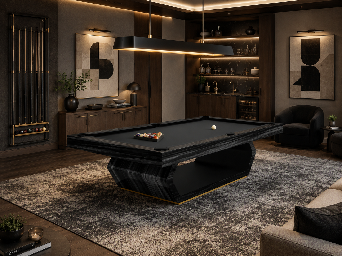Obesession Modern Pool Table