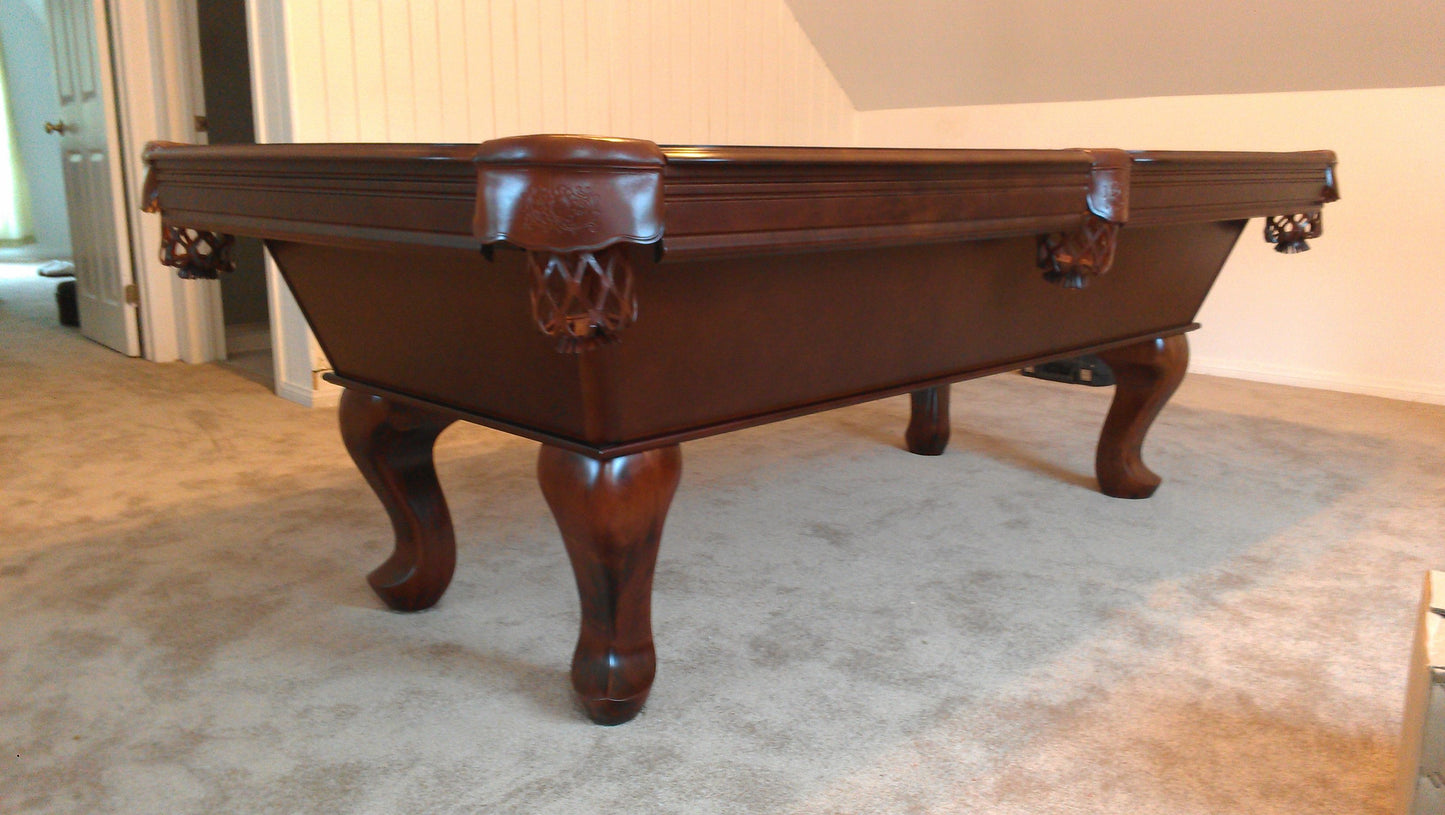 Queen Anne Pool Table