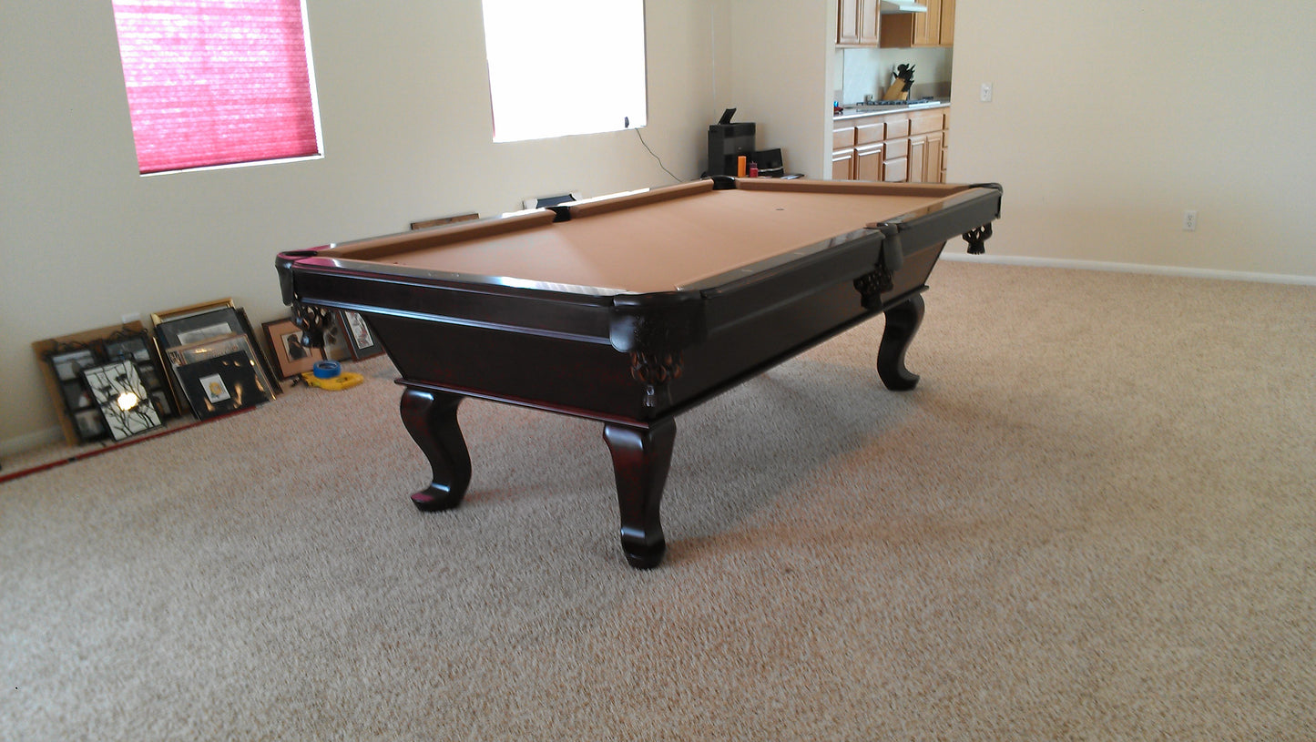 Queen Anne Pool Table