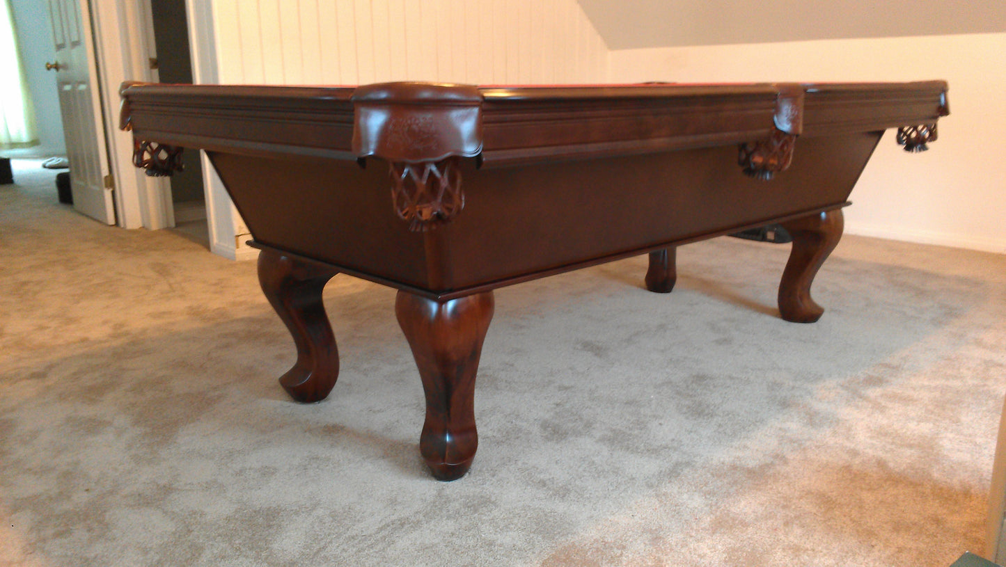 Queen Anne Pool Table