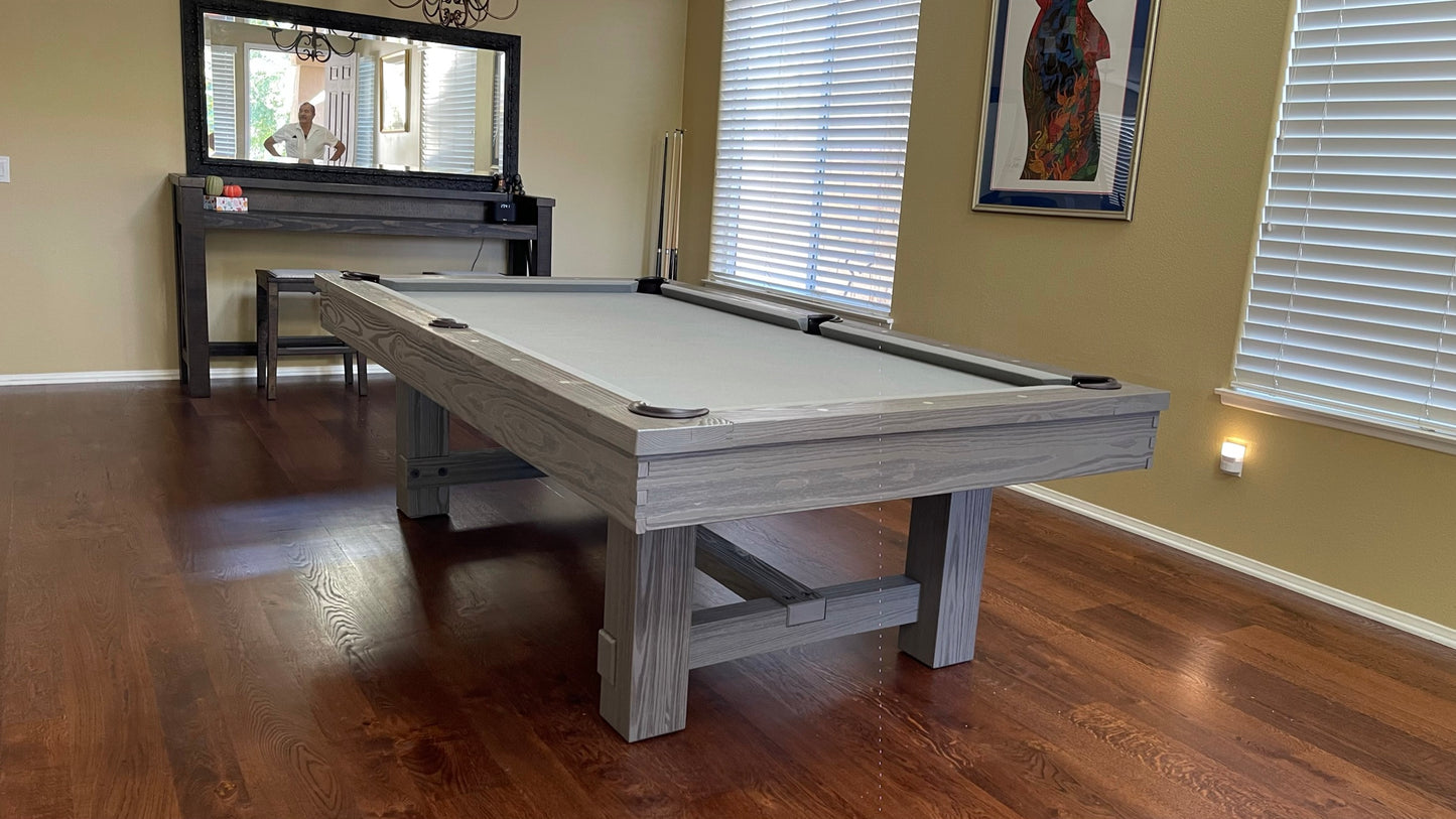 Reno Pool Table Grey