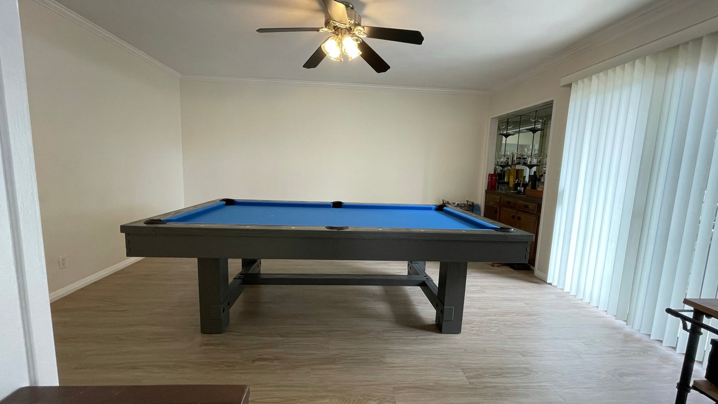 Reno Pool Table Grey