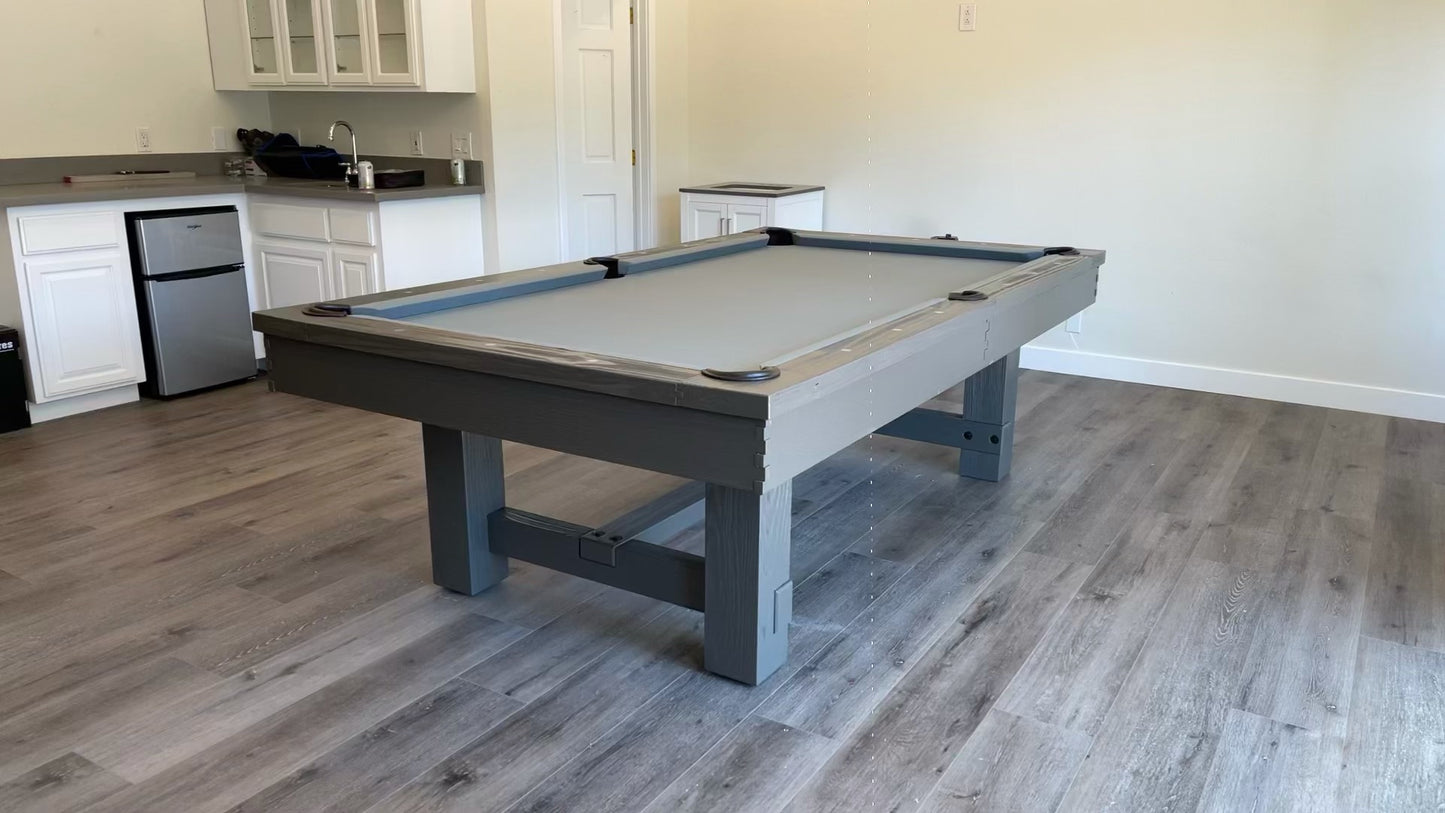 Reno Pool Table Grey