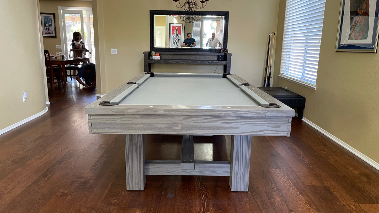 Reno Pool Table Grey