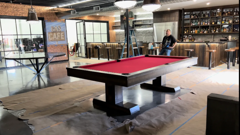 Rustic Pool Table