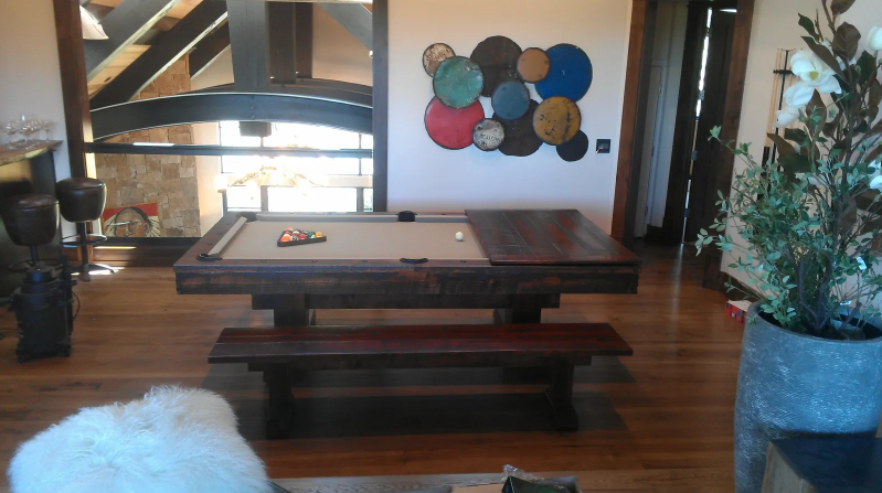 Rustic Pool Table