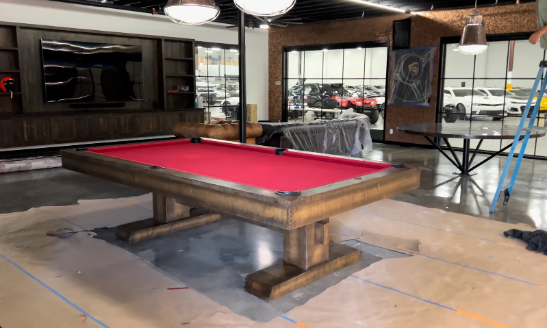 Rustic Pool Table