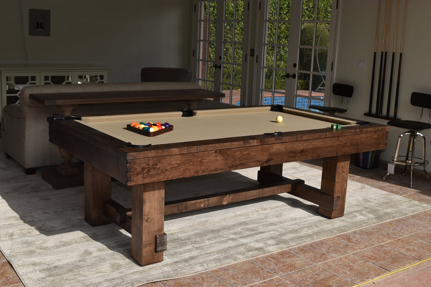 Rustica Pool Table