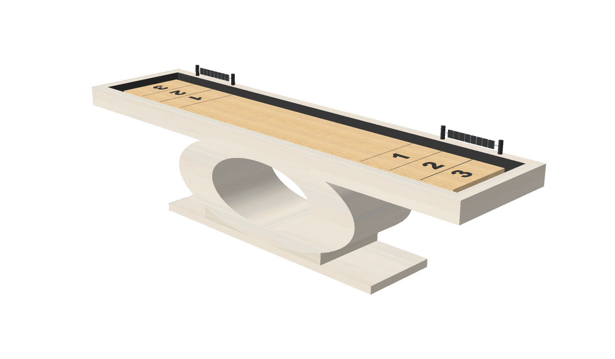 Oval Shuffleboard Table