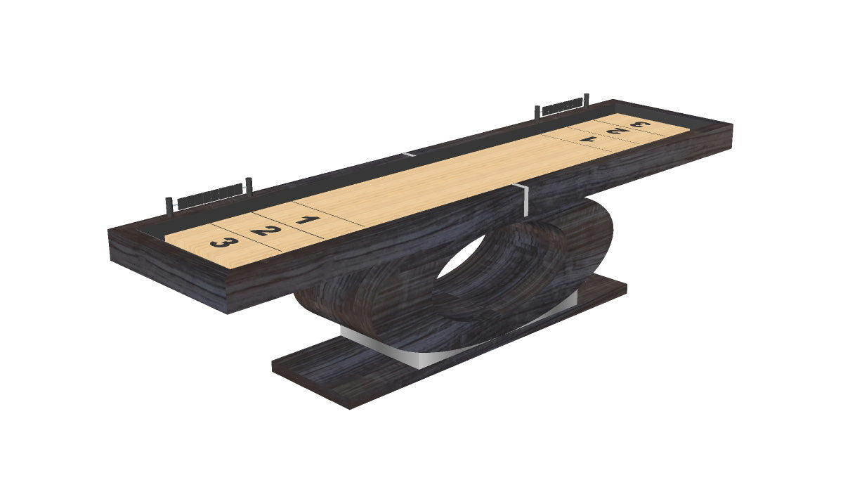 Oval Shuffleboard Table