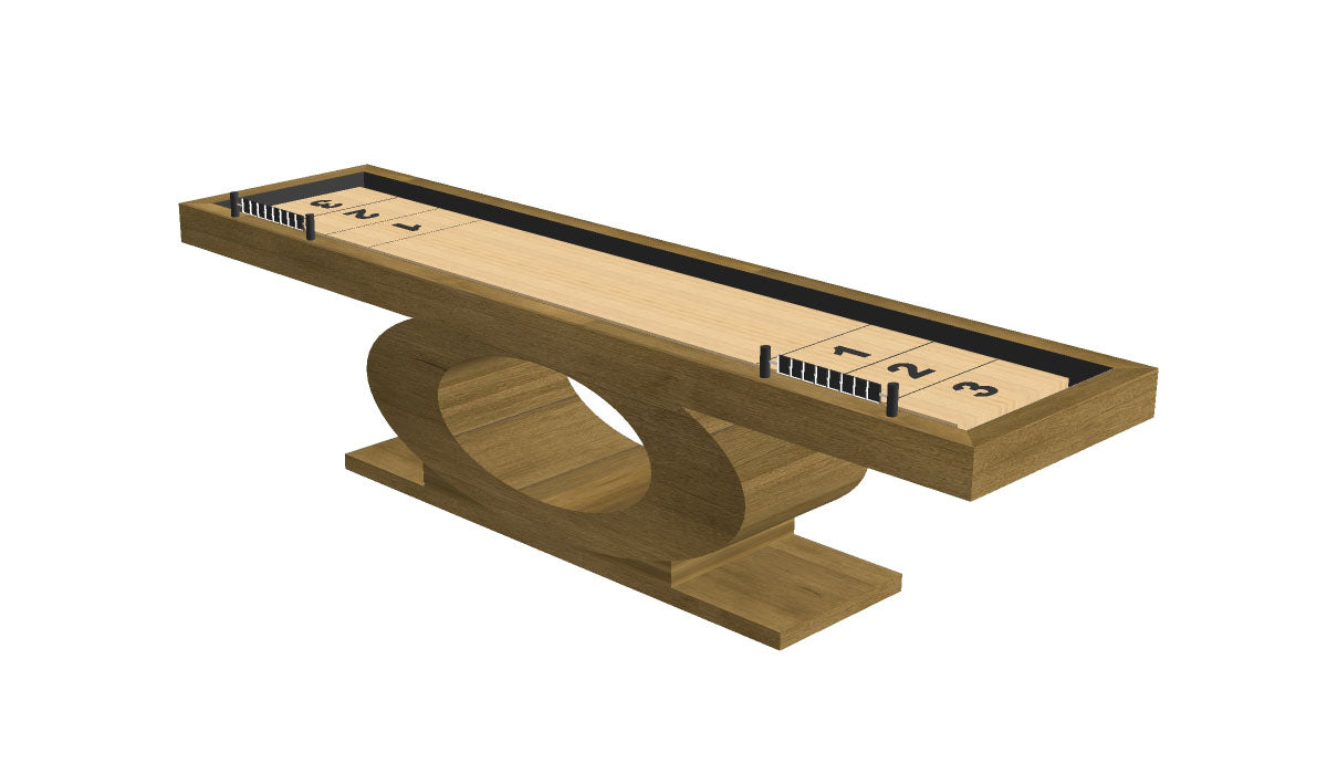 Oval Shuffleboard Table