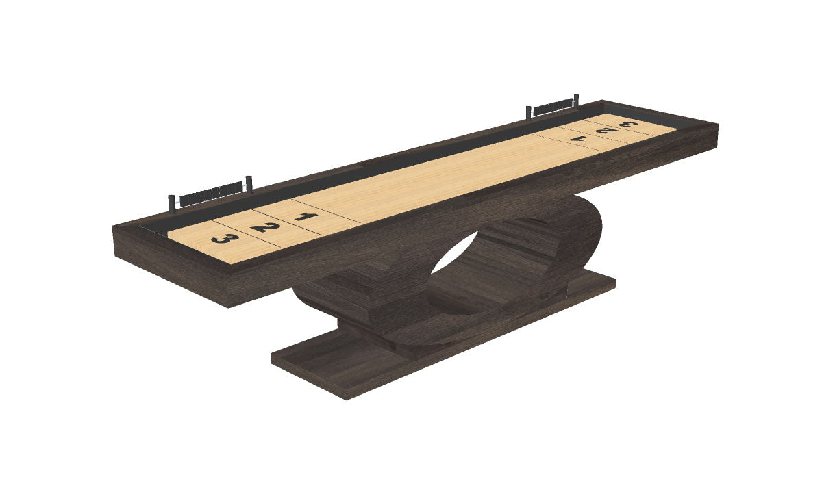 Oval Shuffleboard Table