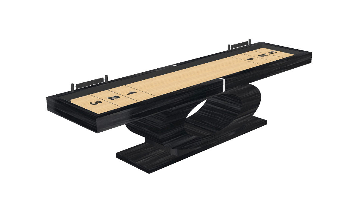 Oval Shuffleboard Table