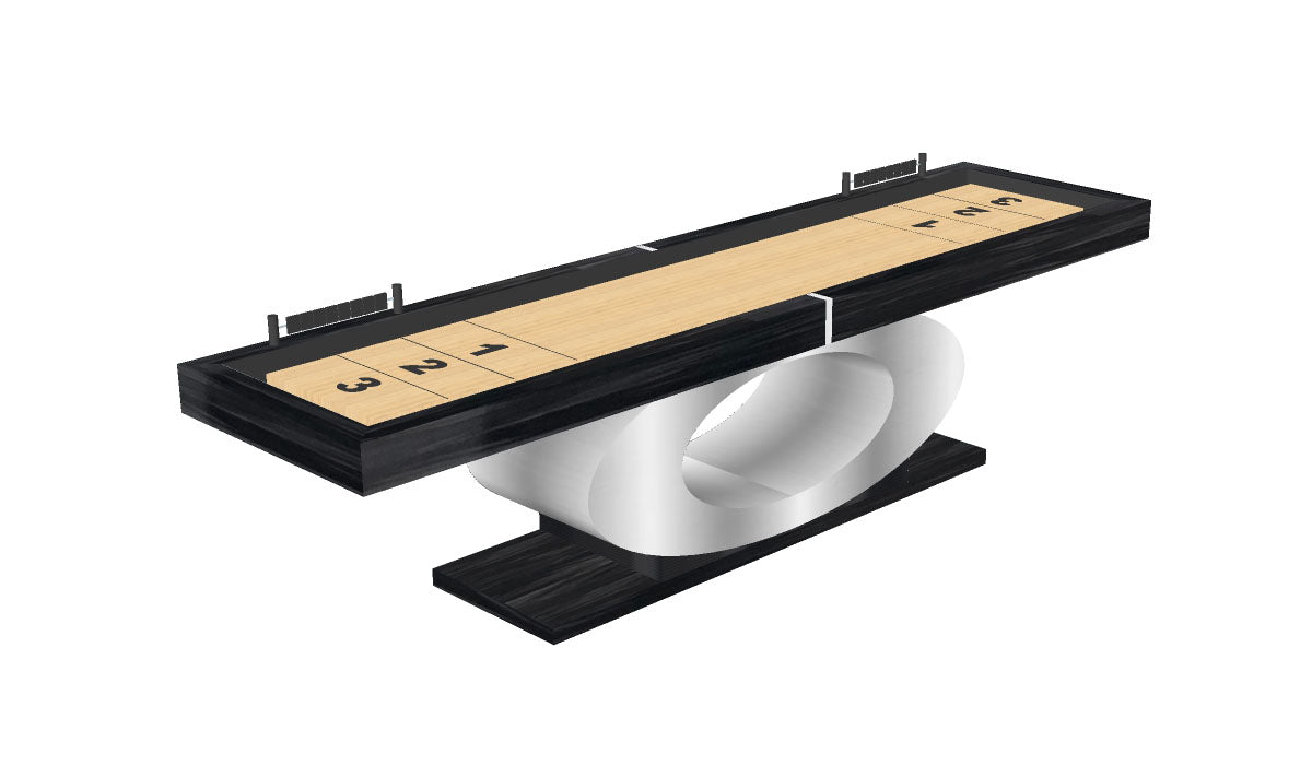 Oval Shuffleboard Table