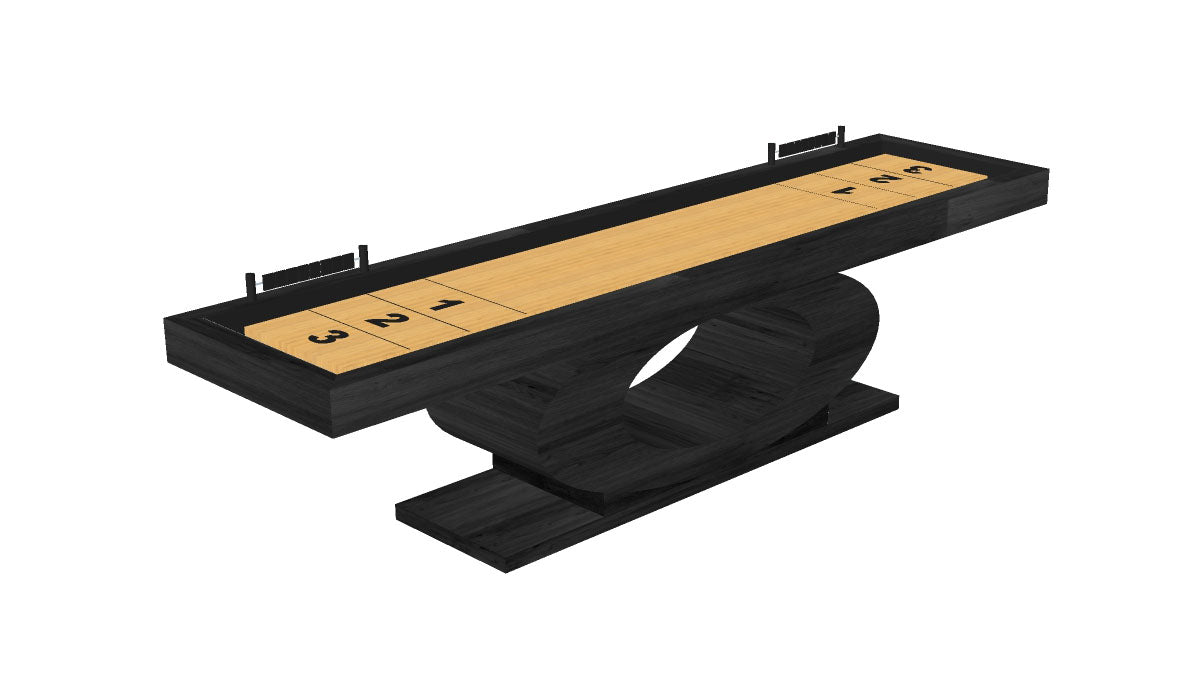 Oval Shuffleboard Table