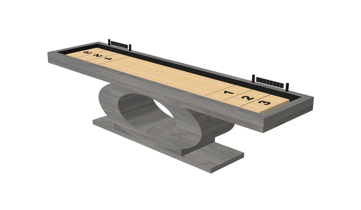 Oval Shuffleboard Table