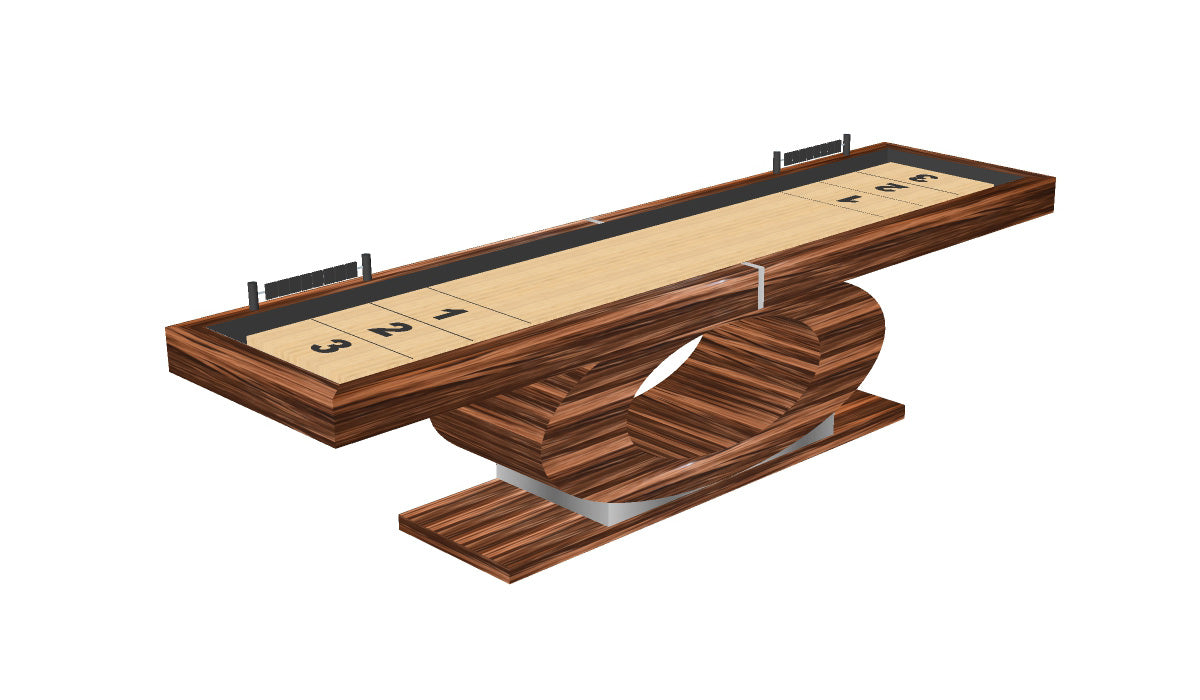 Oval Shuffleboard Table