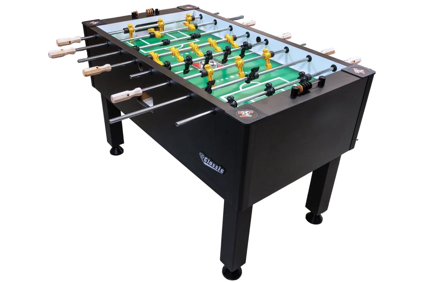 Tornado Foosball Table Classic Black Matte