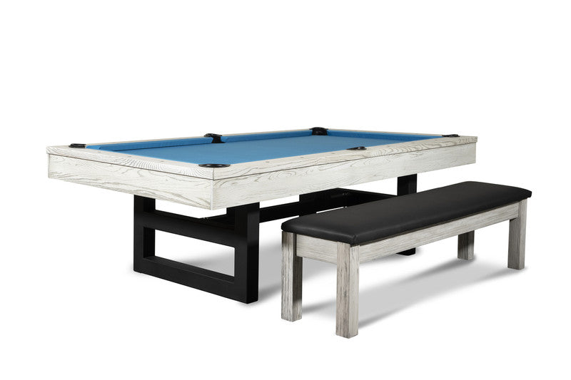 Westwood Pool Table White Wash